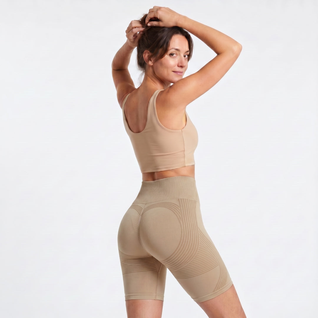Short 3D | Beige