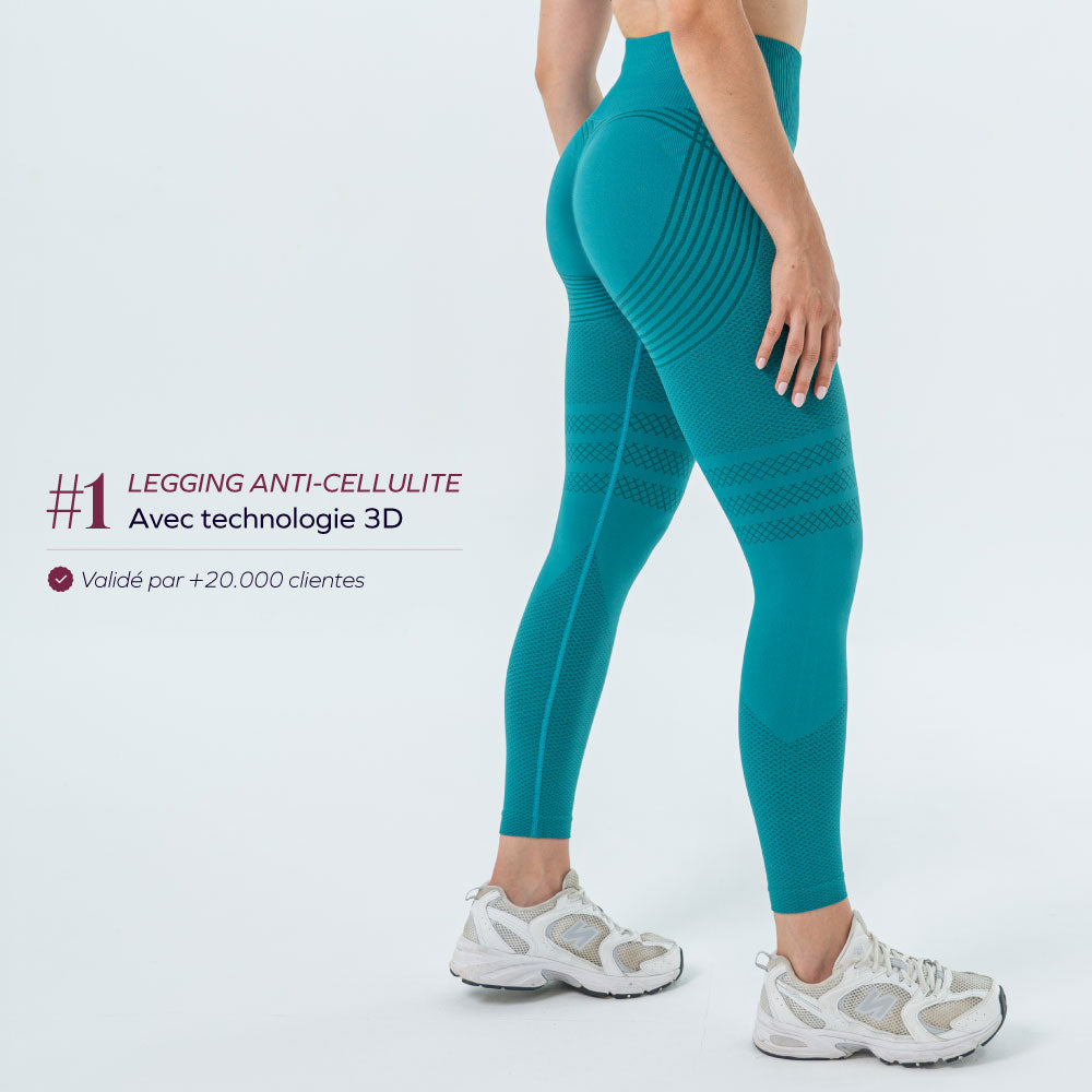 Legging 3D | Bordeaux