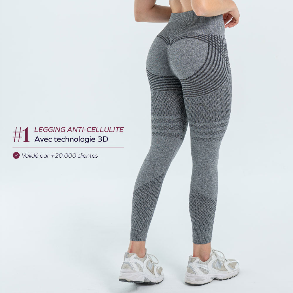 Legging 3D | Bleu Azur